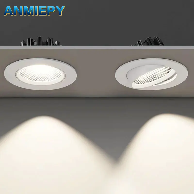 5W 7W 9W 12W 15W 18W LED-Downlight Innen-COB-LED-Deckenlampe Strahler COB-Vitrinenstrahler