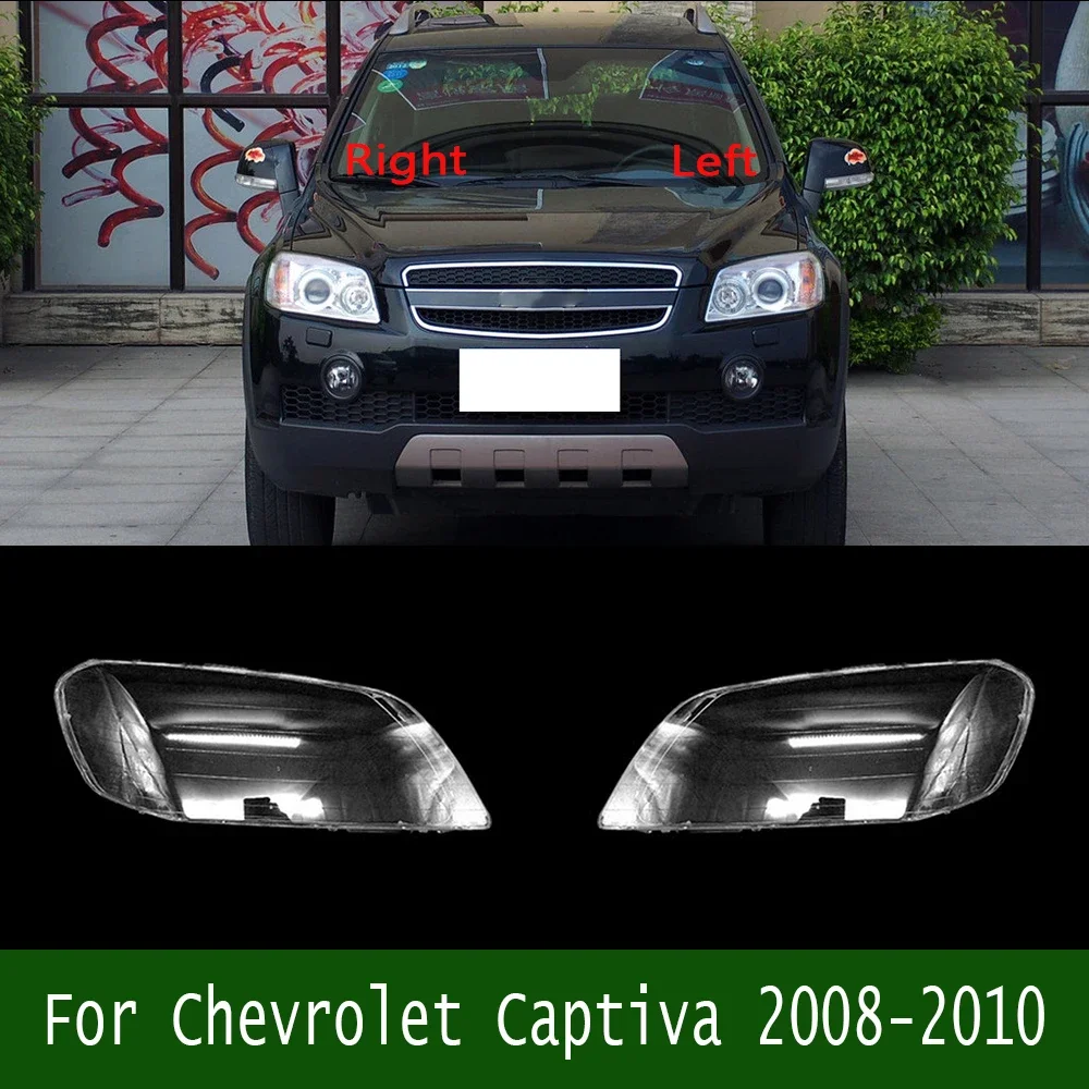Für Chevrolet Captiva 2008-2010 Scheinwerfer Lampe Abdeckung Shell Scheinwerfer Abdeckung Lampenschirm Objektiv Plexiglas Ersetzen Original Lampenschirm
