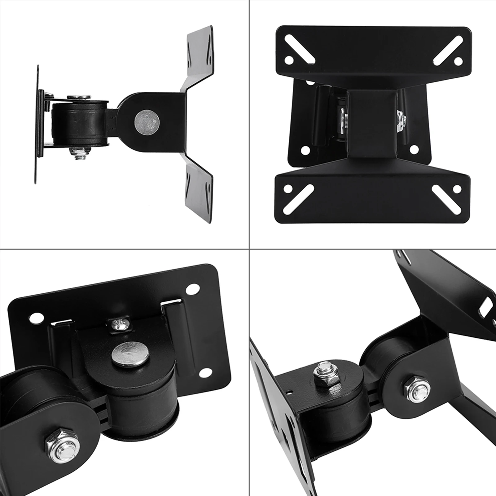 Neigbare LCD-Monitor-TV-Wandhalterung für 14, 15, 17, 19, 22, 24 Zoll Neigbare LCD-TV-Halterung