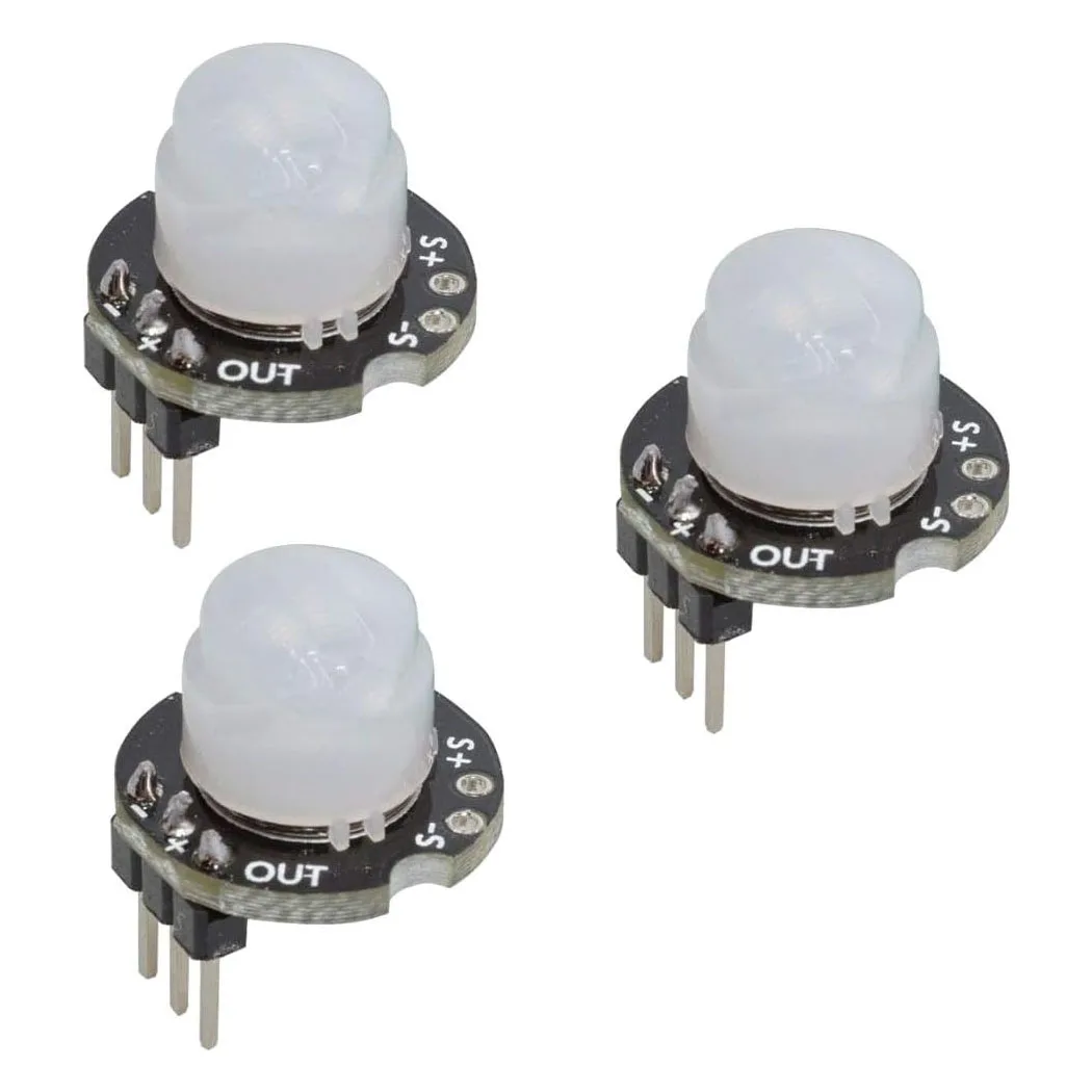 5 Stück Mini SR602 Bewegungsmelder-Detektormodul, pyroelektrischer Infrarot-Sensorschalter für Arduino, elektronisches Heimwerken