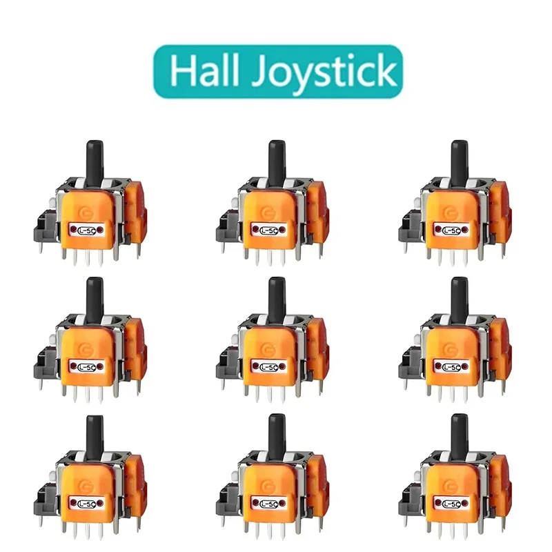 1 Paar 3D-Analog-Sensor ThumbStick Hall-Effekt-Joystick-Modul Spiel-Analog-Sensor-Controller Daumenstick für Switch PS5/PS4/Xbox