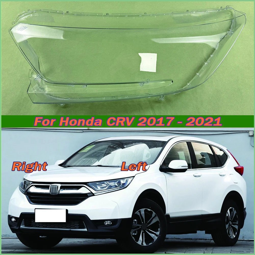 Für Honda CRV 2017-2021 Auto Front Scheinwerfer Abdeckung Scheinwerfer Lampenschirm Lampe Abdeckung Kopf Lampe licht Abdeckungen glas Objektiv Shell kappen