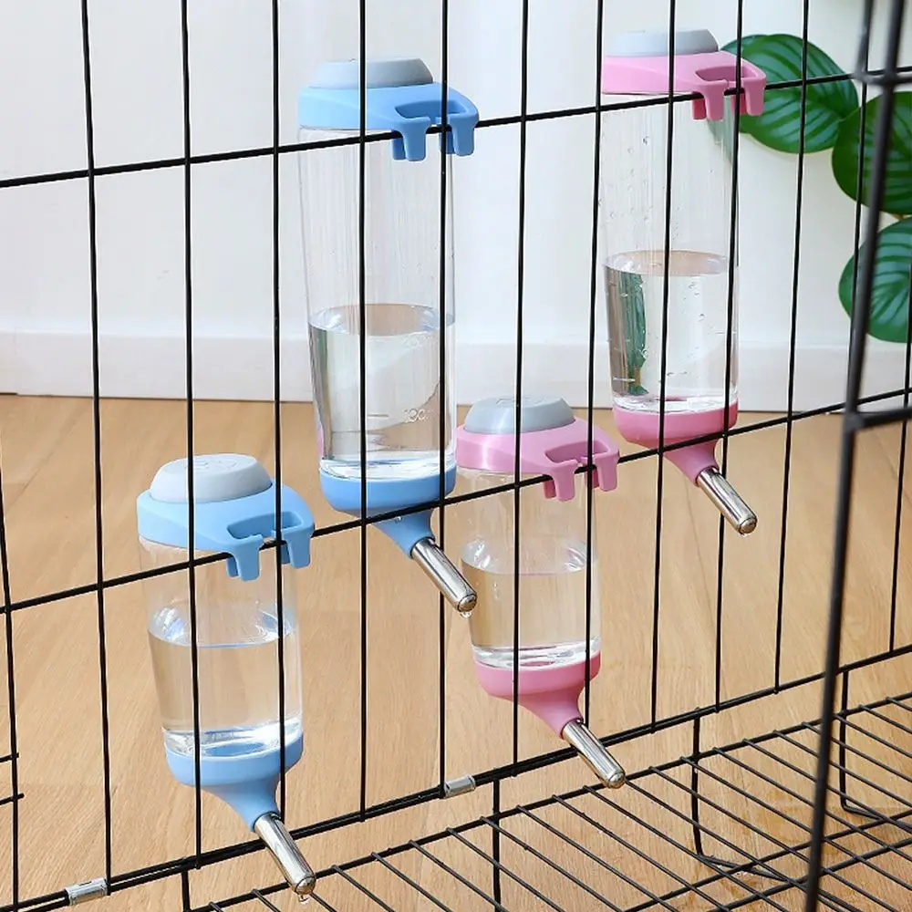 350/500ml automatischer Trinkwasser brunnen Haustier Hund Meers chweinchen Eichhörnchen Kaninchen lecken hängende Wasser Feeder Flasche