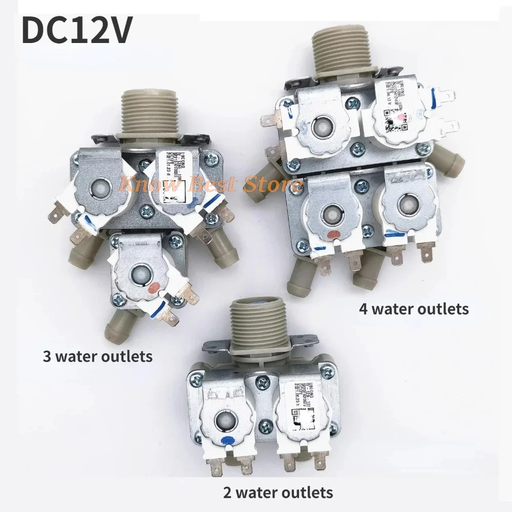 1PCS Waschmaschine einlass ventil DC12V magnetventile für LG trommel waschmaschine ersatzteile