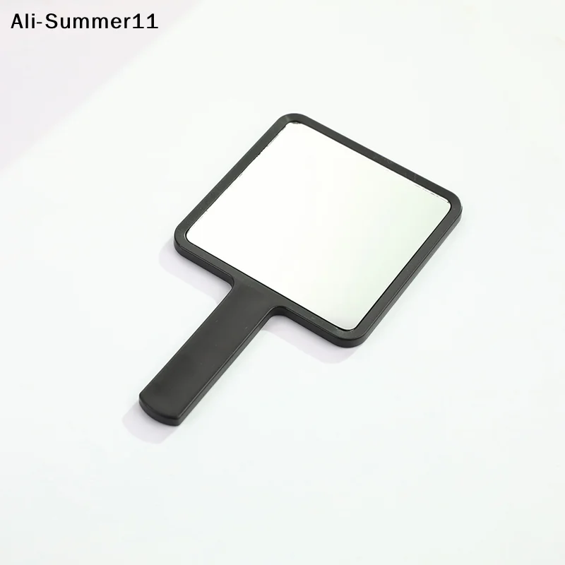 【S11】()1 Stück 2025 Neuer Handspiegel Quadratischer Schminkspiegel Handgehaltener Kosmetikspiegel Handspiegel Make-up