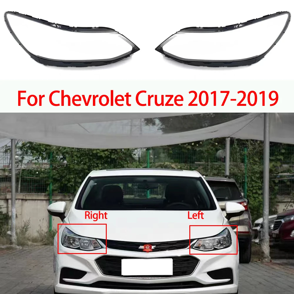 Für Chevrolet Cruze 2015-2018 Scheinwerfer abdeckung Lampen schirm Scheinwerfer Shell Lampen schirm ersetzen Original Glas linse