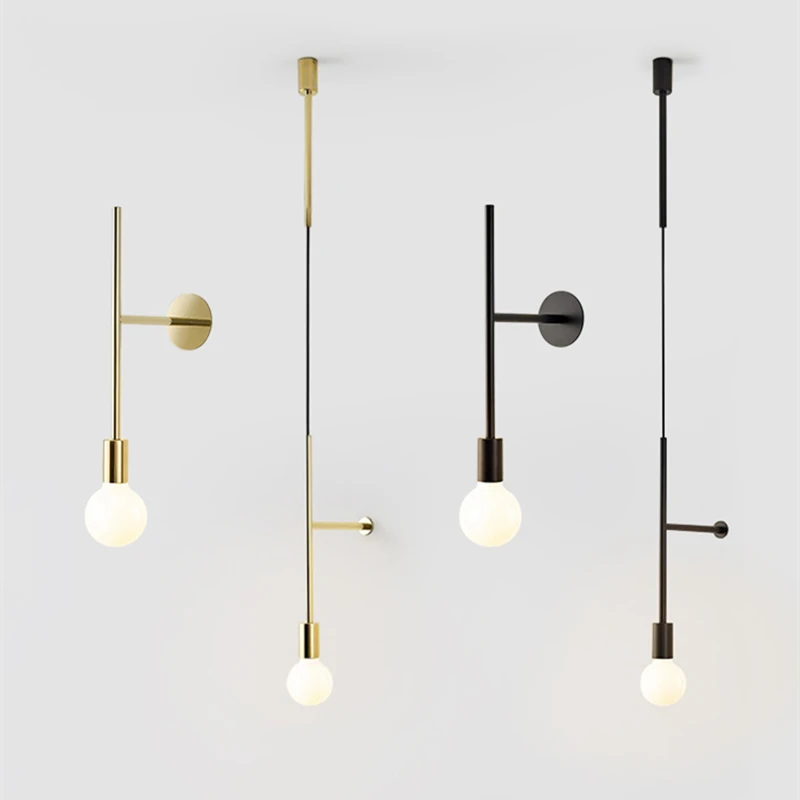 Moderne Wand Lampe E27 Eisen Wand Lampen Für Wohnzimmer Schlafzimmer Nordic Wohnkultur Nacht Wand Licht Badezimmer Leuchte Spiegel Licht