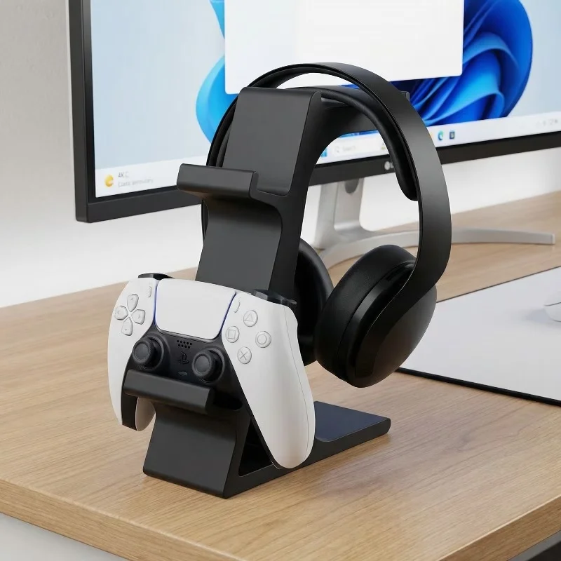Multifunktionaler Gaming-Zubehör: Universal-Ständer für Kopfhörer und Controller, Kompatibel mit PS4/PS5/XBOX