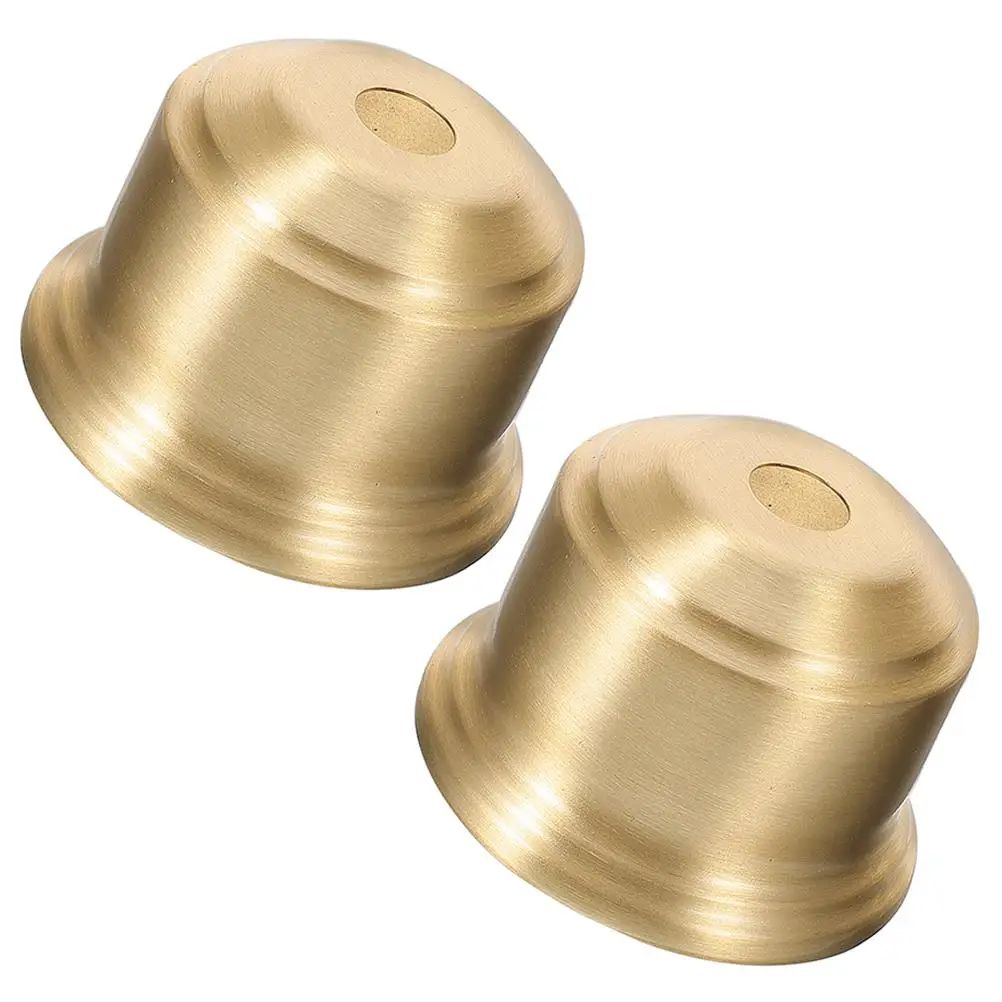 2Pcs Messing Lampe Tasse Anhänger Lampe Teile Lampe Endstücke Vintage Lampe Halter Leuchte Basis Shell Auto Lichter Messing licht Buchse