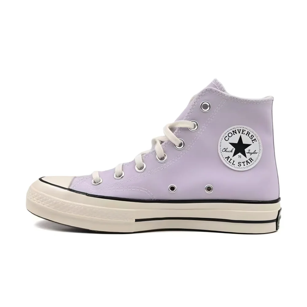 Converse 1970er Chuck Taylor All Star Unisex High-Top Canvas-Sneaker – Hellviolett, bequem, langlebig und leicht A02754C