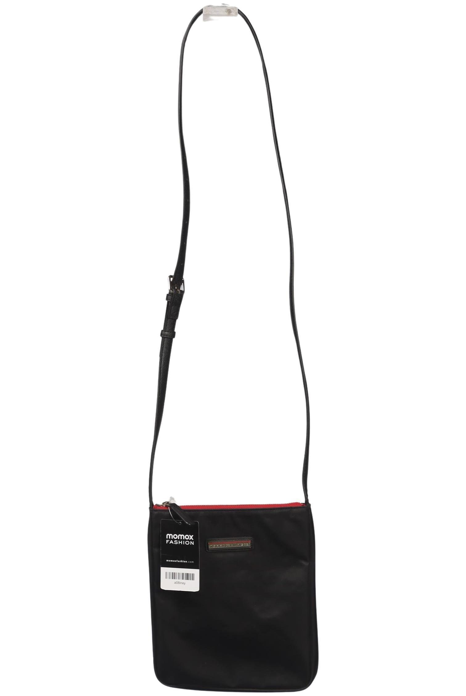 Tommy Hilfiger Damen Handtasche klein, Gr. , Schwarz, Kunstleder / Synthetik