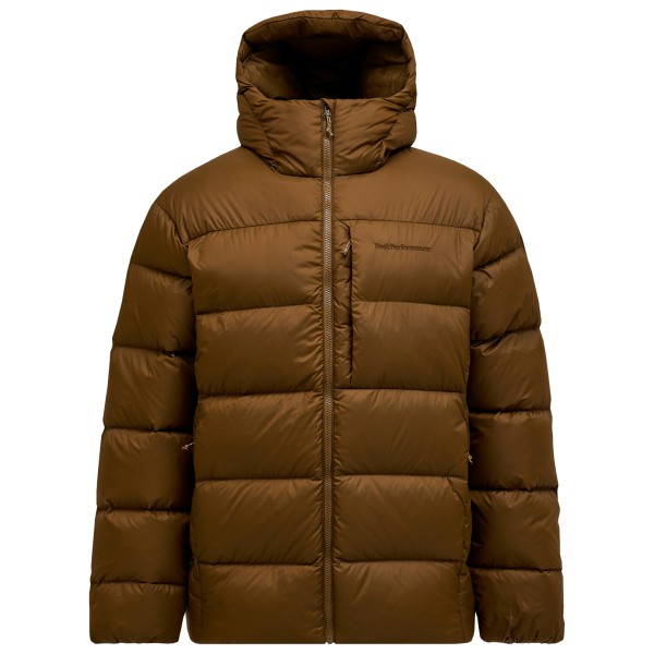Peak Performance - Frost Down Puffer Jacket - Daunenjacke Gr M braun