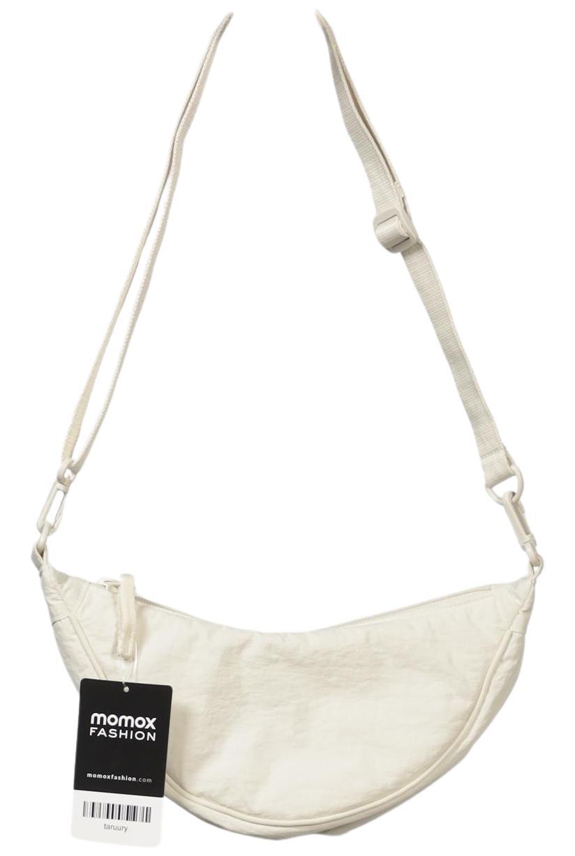 uniqlo Damen Handtasche klein, Gr. , Cremeweiß, Synthetik