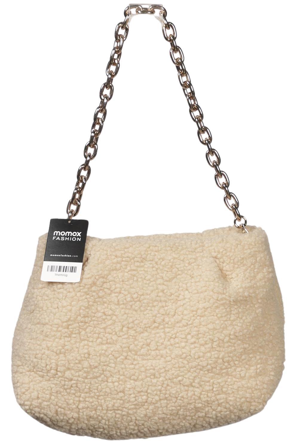 H&M Damen Handtasche gross, Gr. , Cremeweiß, Synthetik / Kunstleder