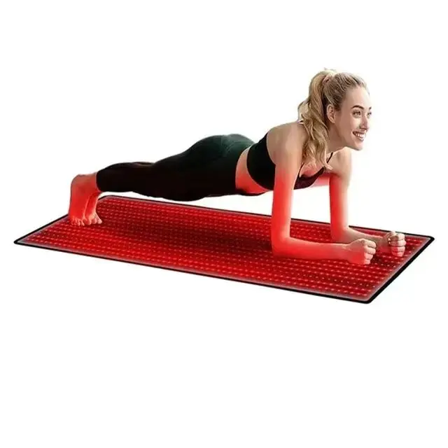2025 LED-Rotlichttherapie-Yogamatte für den ganzen Körper in der Nähe von Infrarotmatten für zu Hause, professionelle Gesundheit, Entspannungsausrüstung