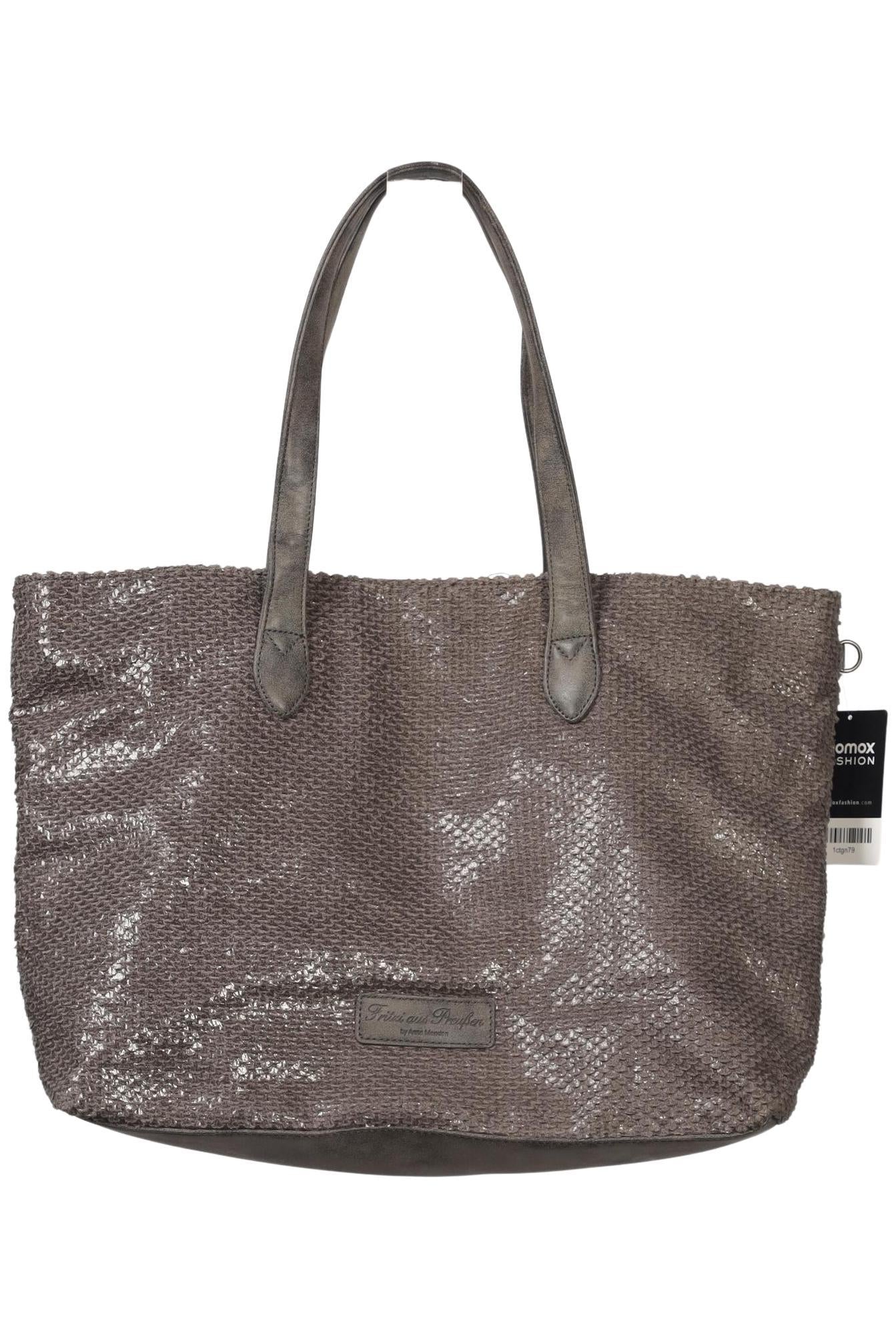 Fritzi aus Preußen Damen Handtasche gross, Gr. , Grau, Kunstleder