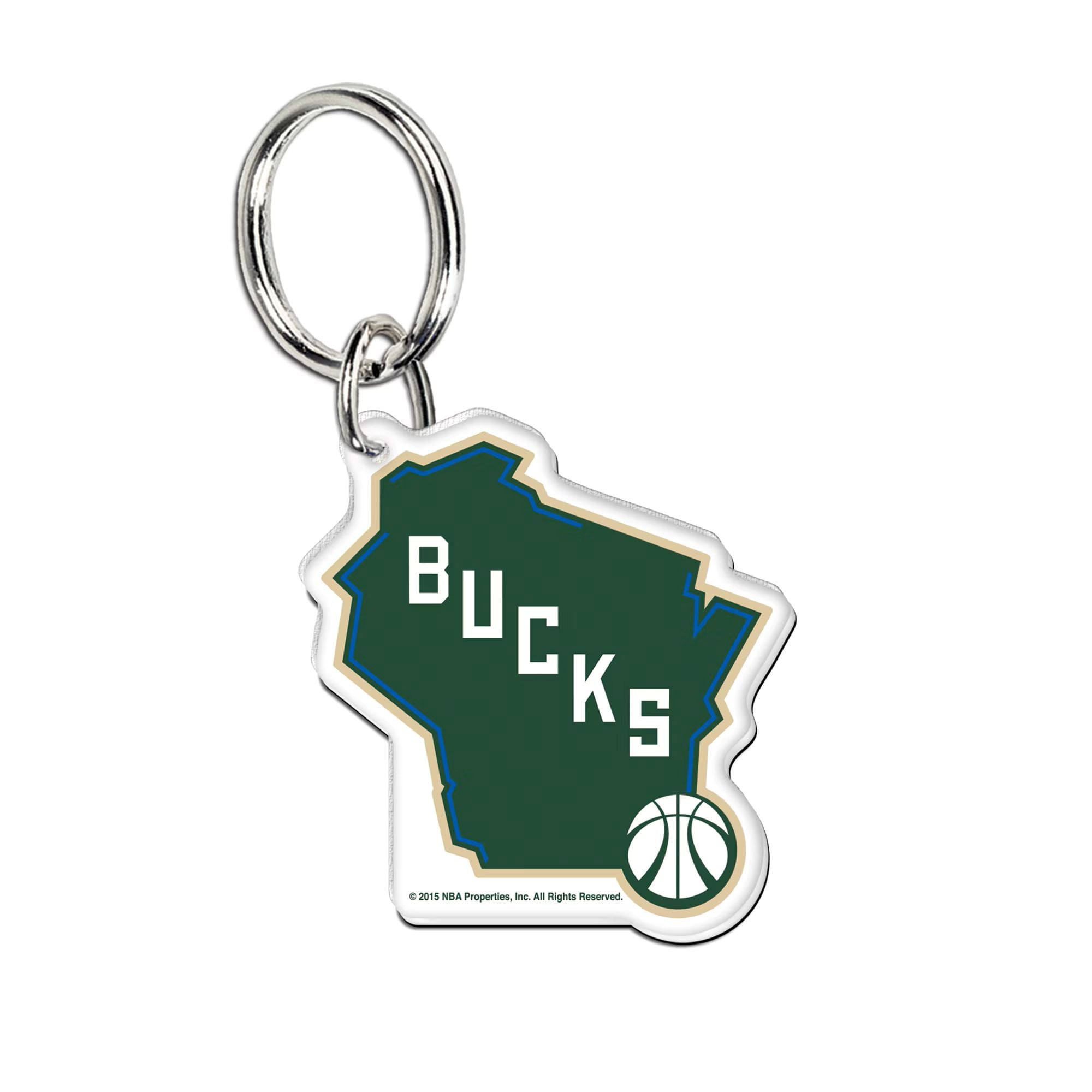 Milwaukee Bucks Team-Schlüsselanhänger