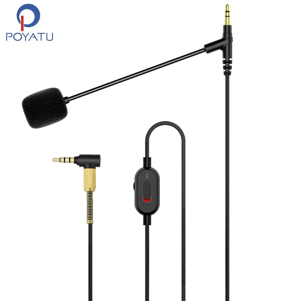POYATU NC700 Kopfhörer Boom Mic Kabel für Bose Noise Cancelling 700 Gaming Telefon Anrufe Kabel Boom Mikrofon Kabel für Xbox PS5