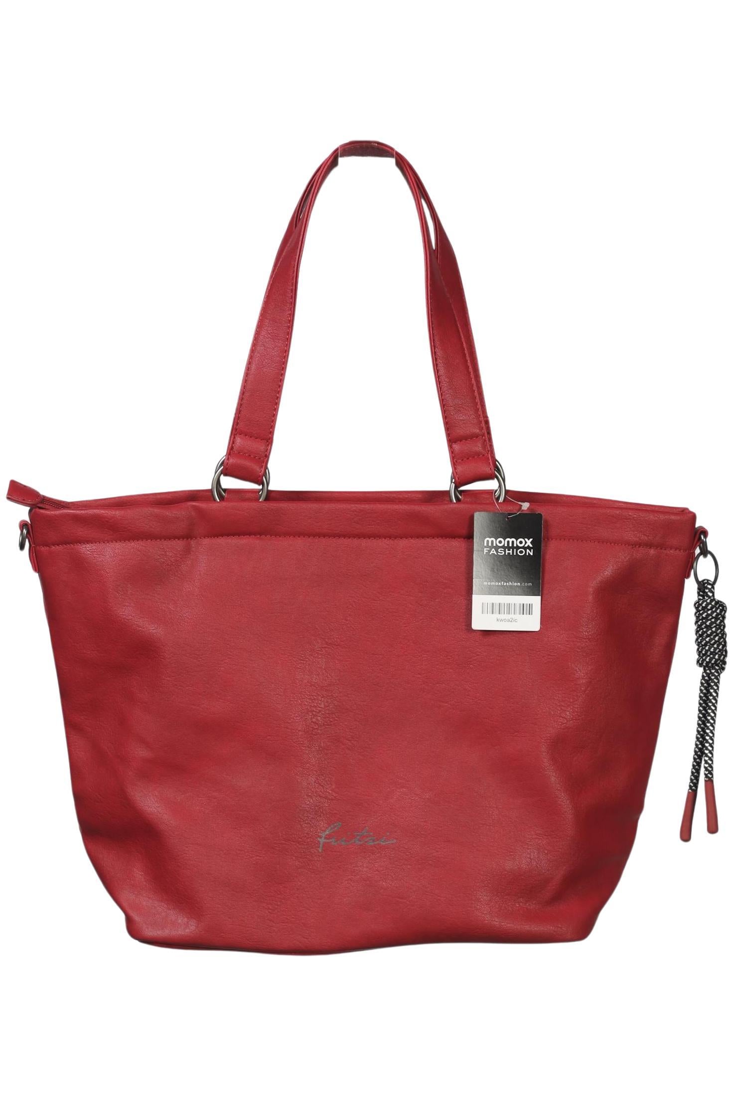 Fritzi aus Preußen Damen Handtasche gross, Gr. , Rot, Kunstleder