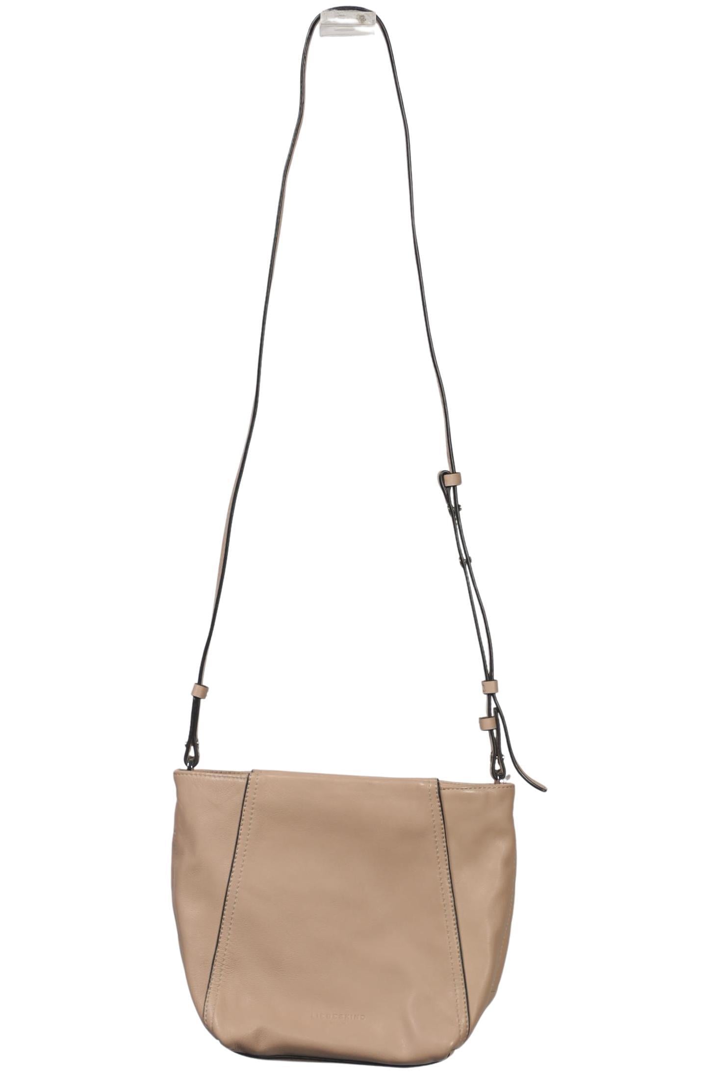Liebeskind Berlin Damen Handtasche klein Leder, Gr. , Beige, kein / Etikett / Leder