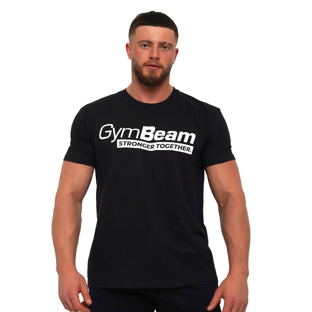 T-shirt uomo regular Stronger Together nera 1 St