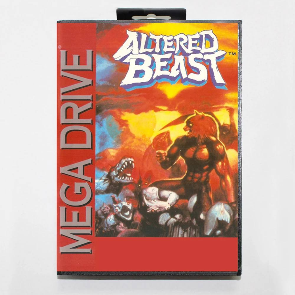 New Arrival Altered Beast MD Game Card 16 Bit BR Cover for Sega Megadrive Genesis Video Game Console Cartridge