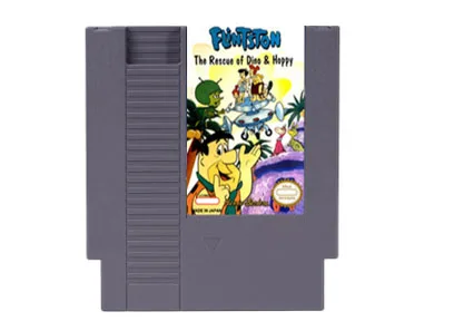 Summer flash Flintstoned at Dinosaur Peak! or The Rescue of Dino & Hoppy - 72 pins 8bit Game Cartridge for Video Game Console