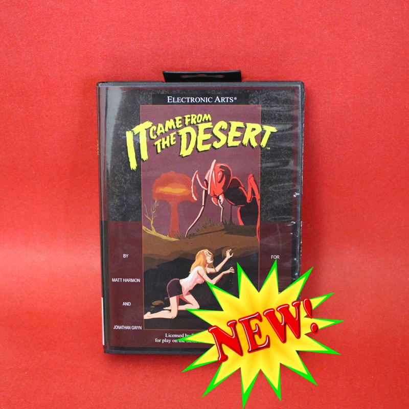 IT came From The Desert USA Cover 16bit Retro Game Cartridge For Sega Genesis Megadrive Video Game Consoles