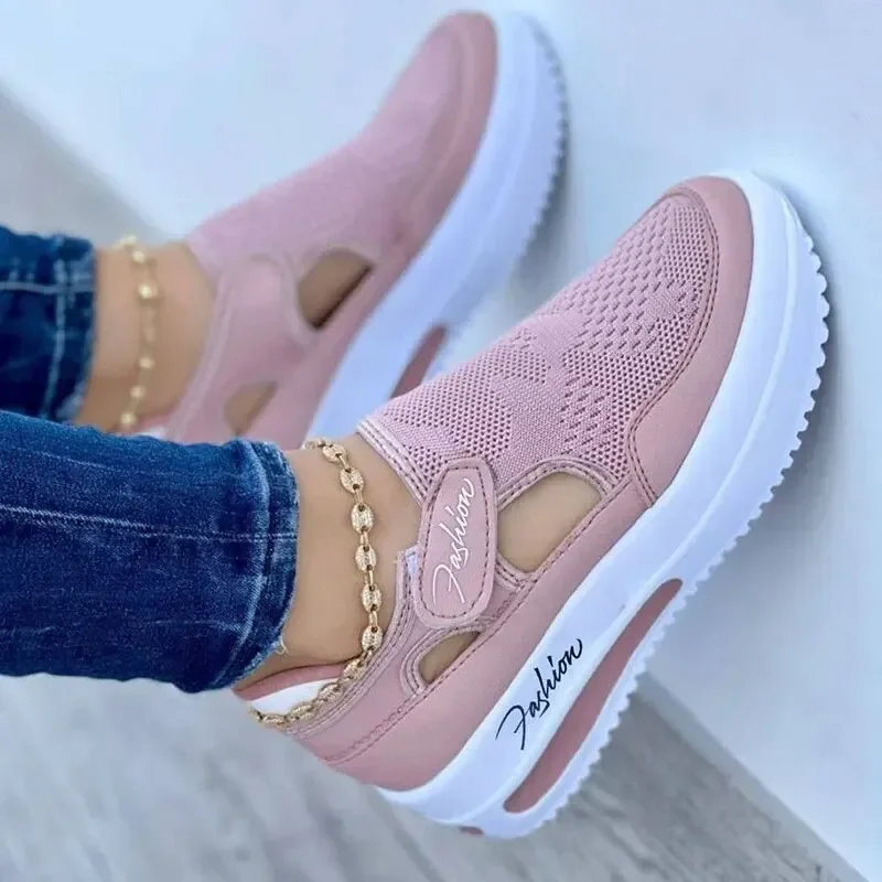 Sneakers Women Shoes Woman Tennis Shoes Canvas Shoe Female Casual Shoes Ladies Sport Shoes Platform Sneaker Hollow Out Shoes