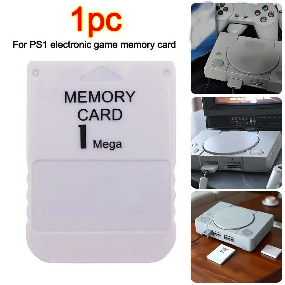 NEW 1MB Capacity Memory Card High Speed Reliable Video Game Card Universal Storage Cards for PS1 Game Accessories