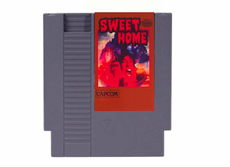 Sweet Home - 72 pins Game Cartridge for 8bit NES Video Game Console（Battery Save）