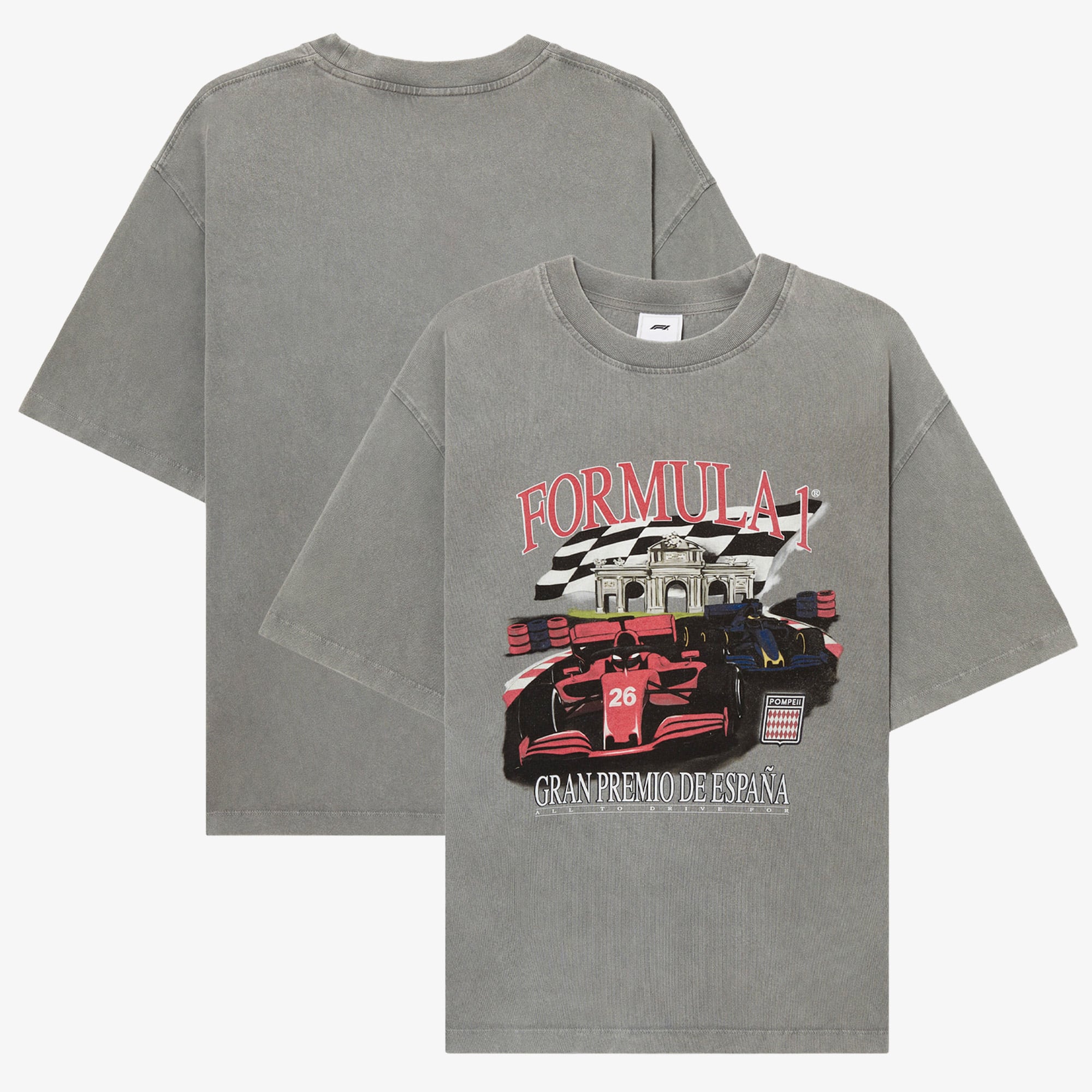 T-shirt « Formula 1 X Pompeii Gran Premio De Espana 2026 » - unisexe Taille: L