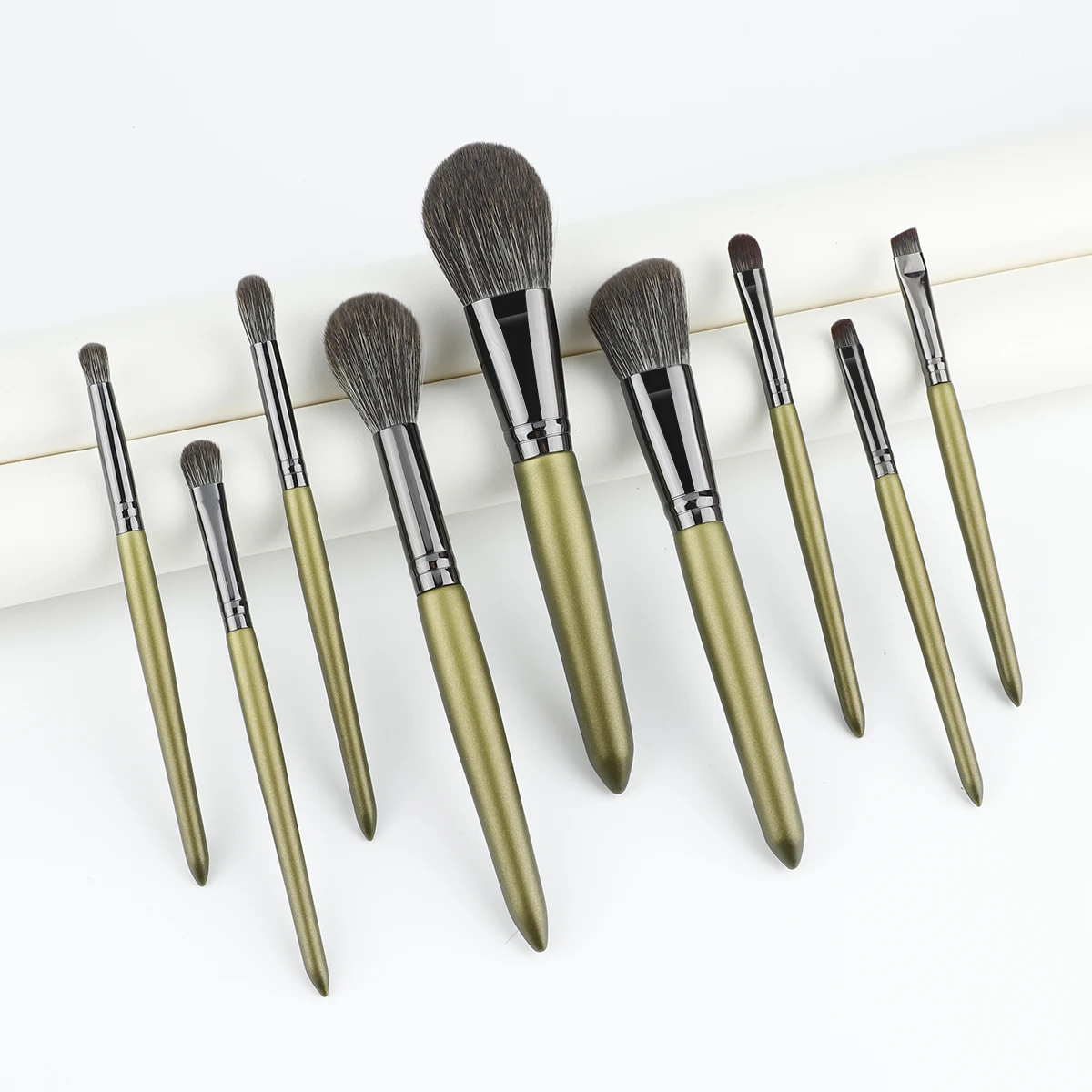 RANCAI 9-teiliges Make-up-Pinsel-Set für Lidschatten, Foundation, Puder, Kontur, Make-up-Pinsel, Kosmetik-Beauty-Tool-Set, kostenloser Versand