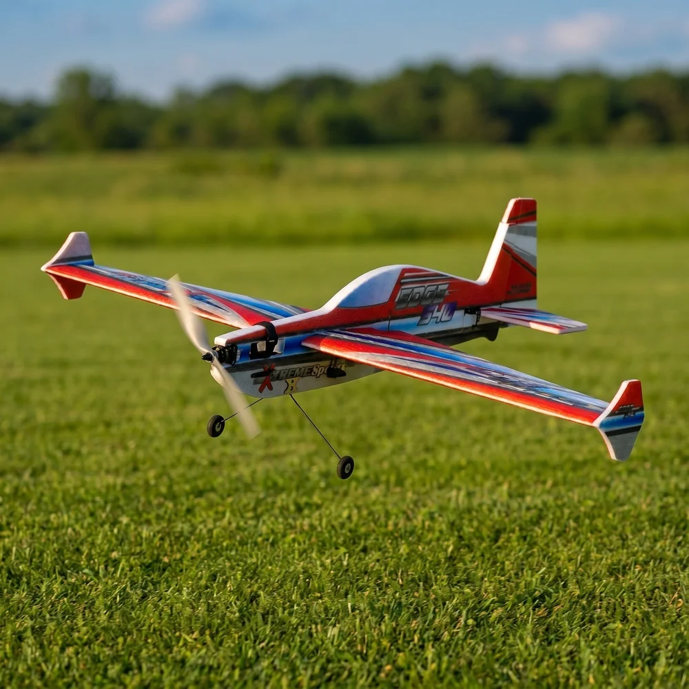 Dancing Wings Hobby E37 EDGE 540 1100mm EPP Schaumstoff RC Flugzeug Bausatz Unmontierter Flugrahmen für 3D-Kunstflug DIY Hobby