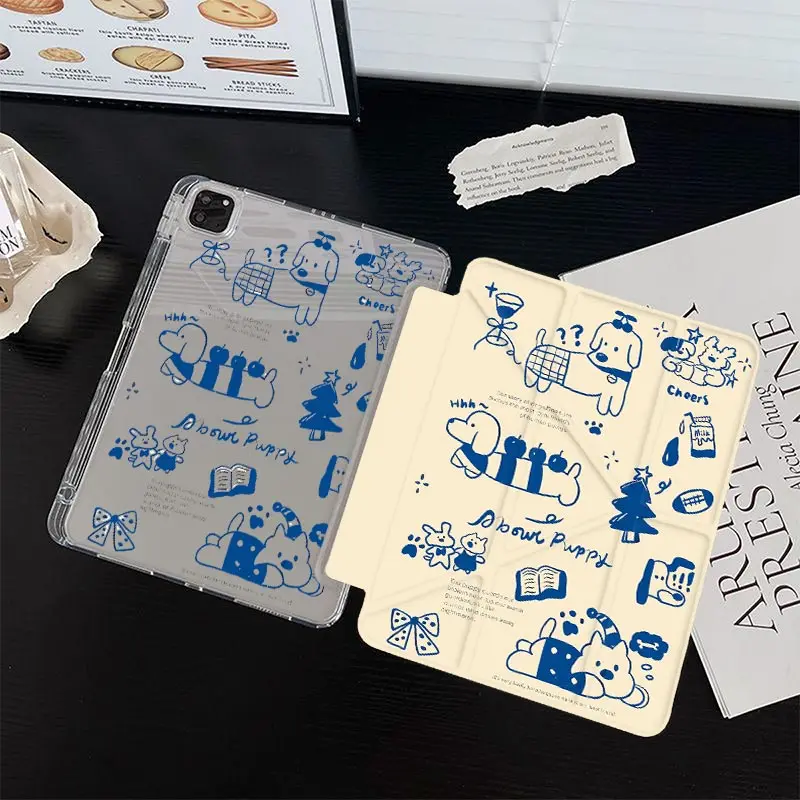 Housse de protection multi-angles 3+Y pour iPad 10.2 (7e/8e/9e génération), iPad 4/5 10.9, iPad A16 2025 (11e génération), iPad Air 11/13, iPad Mini 6 8.3, iPad Air 3 10.5, iPad Pro 11 2020