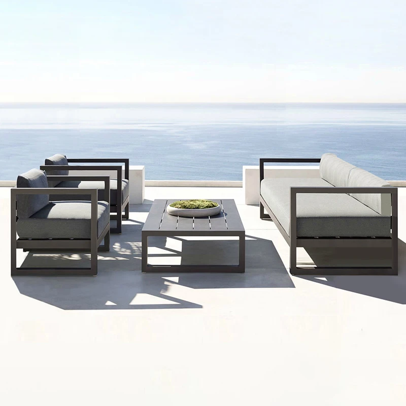 Fauteuil minimaliste ensembles De meubles De jardin ensembles De meubles De jardin extérieur Patio nordique Muebles De Patio meubles De Patio extérieur