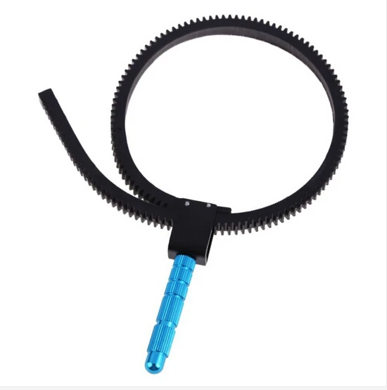 Poignée en métal pour caméscope, objectif Flexible réglable, ceinture à anneau, poignée en métal pour caméscope, suivi de la mise au point, objectif de Zoom Photo vidéo, offre spéciale
