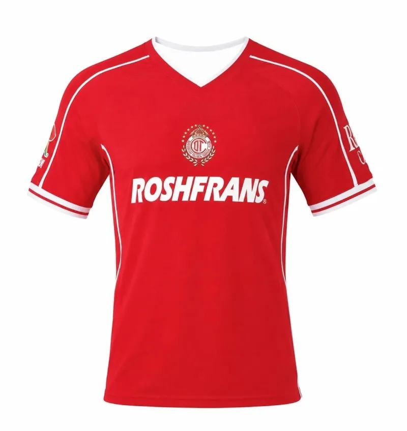 Nouveau T-shirt de football Deportivo Toluca 2026 – Maillots domicile et extérieur saison 26/27 – Haut de sport respirant unisexe pour supporters – Tenues assorties pour toute la famille