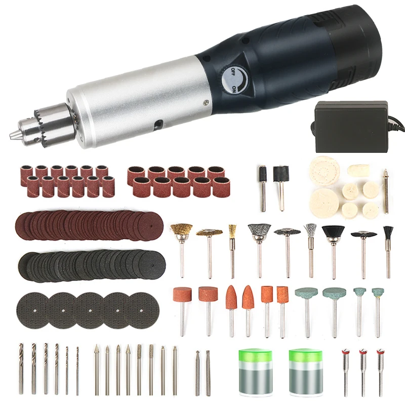 Perceuse sans fil Rechargeable Dremel, graveur électrique sans fil pour le travail du bois, outil de bricolage, outil de perçage, Mini outil rotatif électrique