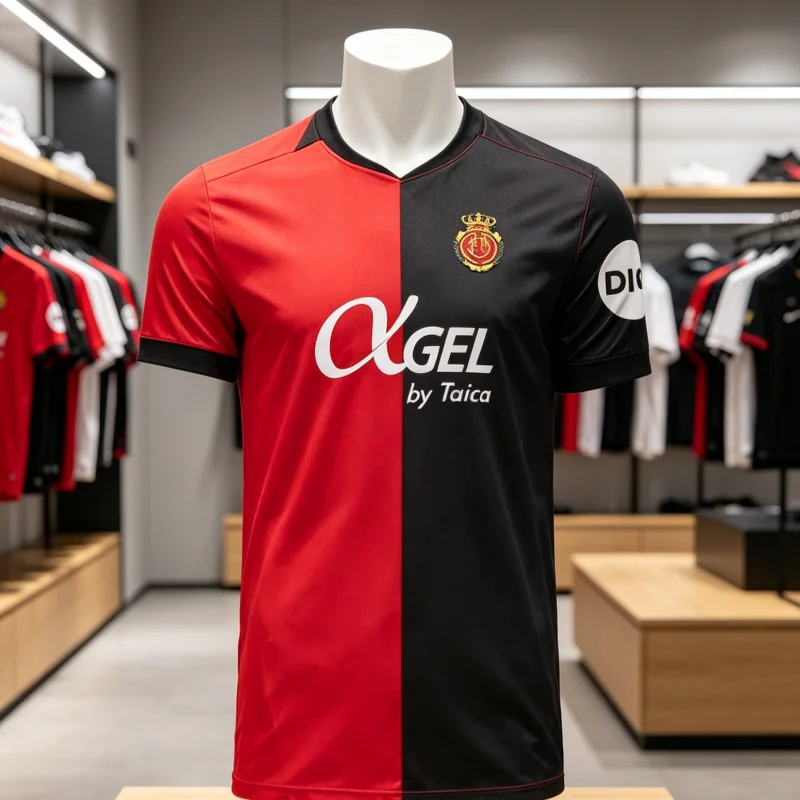 Maillot de football respirant pour homme et enfant, domicile, Espagne, RCD Mallorca, saison 26-27