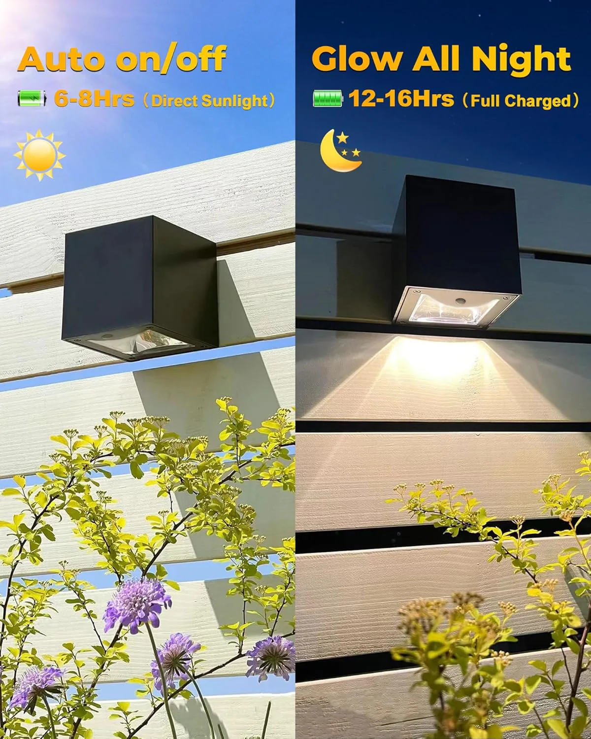 1 ~ 2 Pcs LED Solar Licht Outdoor Garten Platz Wand Lampe Sensor IP65 Wasserdichte Hof Hof Balkon Zaun Dekor beleuchtung
