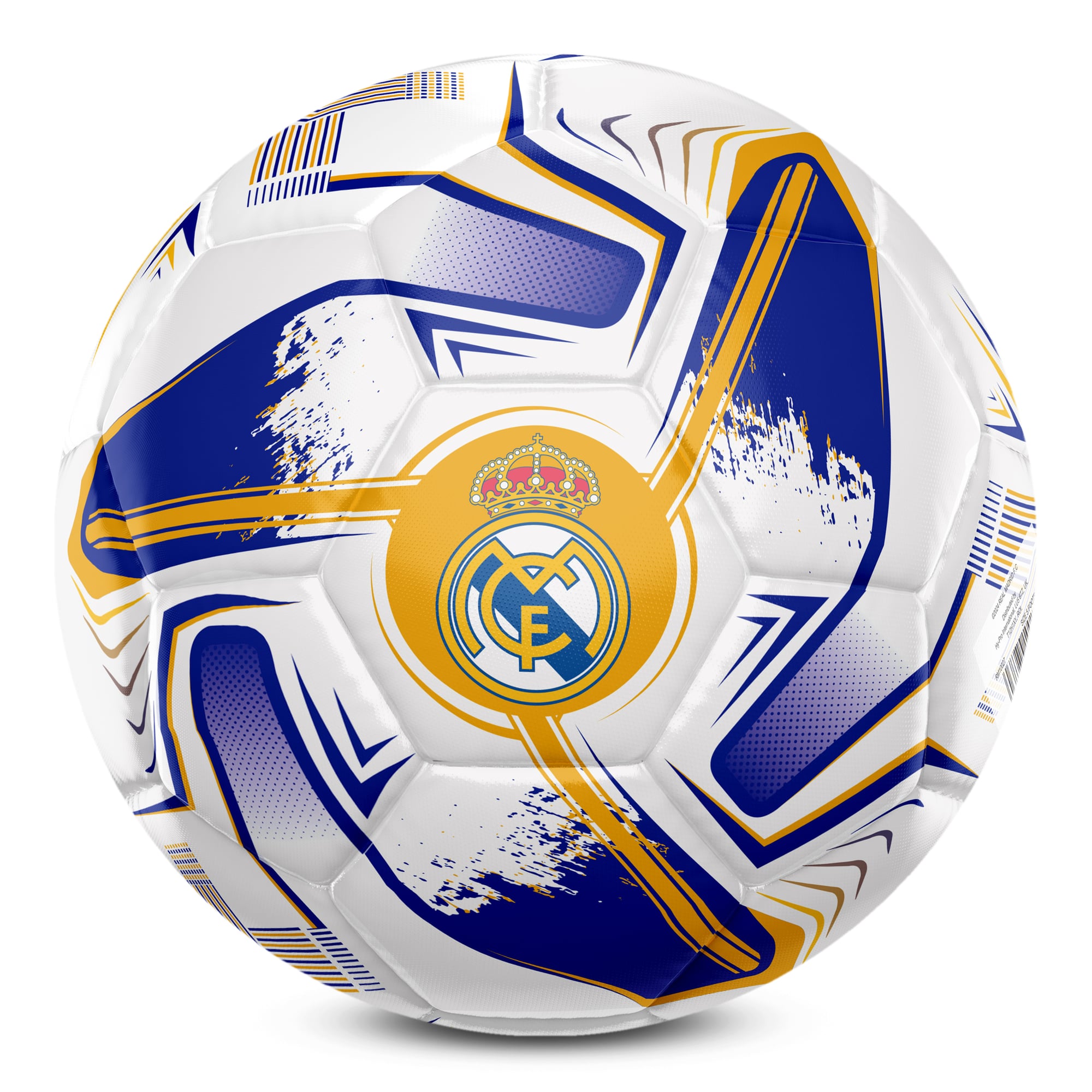 Fußball von Real Madrid – Größe 5 – Weiß/Blau