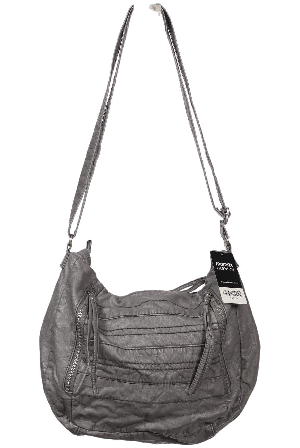 s.Oliver Damen Handtasche gross, Gr. , Grau, Kunstleder