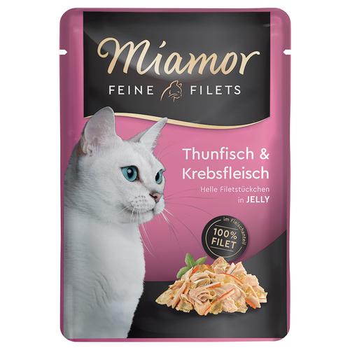 24 x 100g Thunfisch & Krebs Miamor Katzenfutter nass