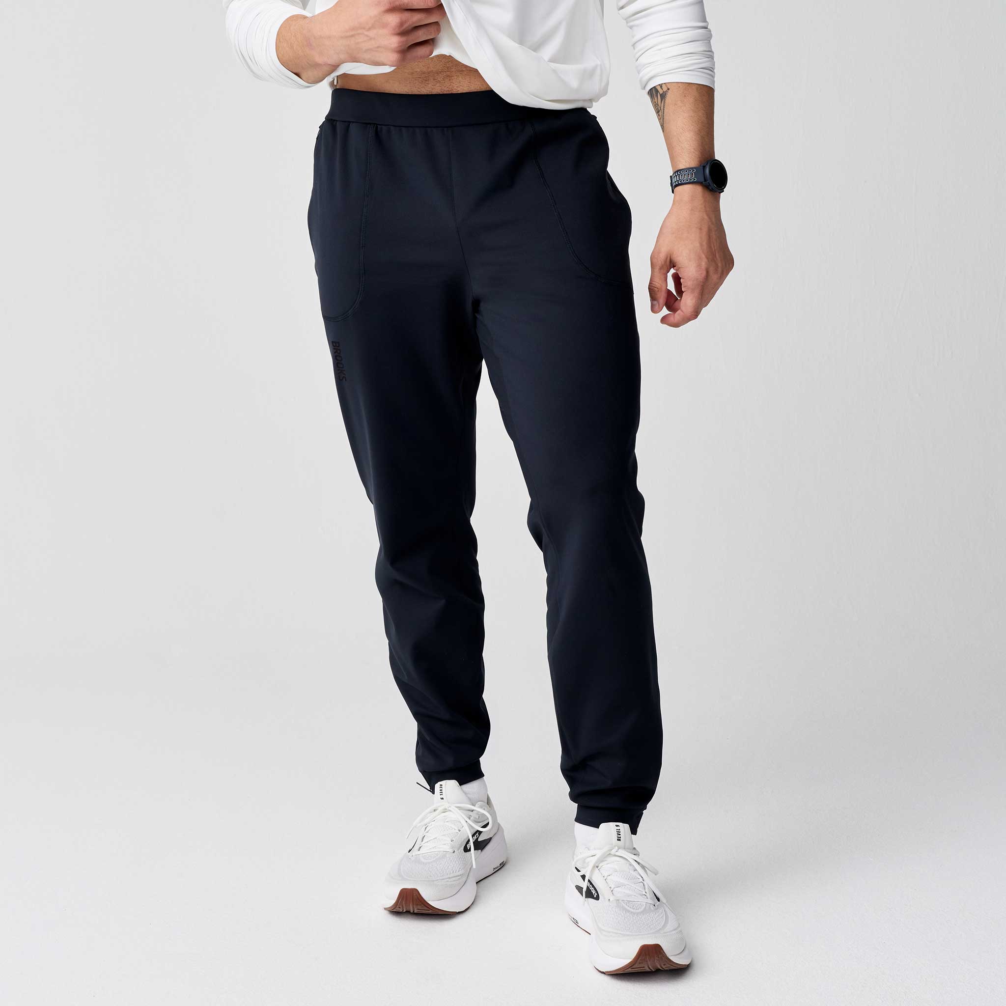 Brooks Momentum Thermal Pant Men's Running Apparel Black
