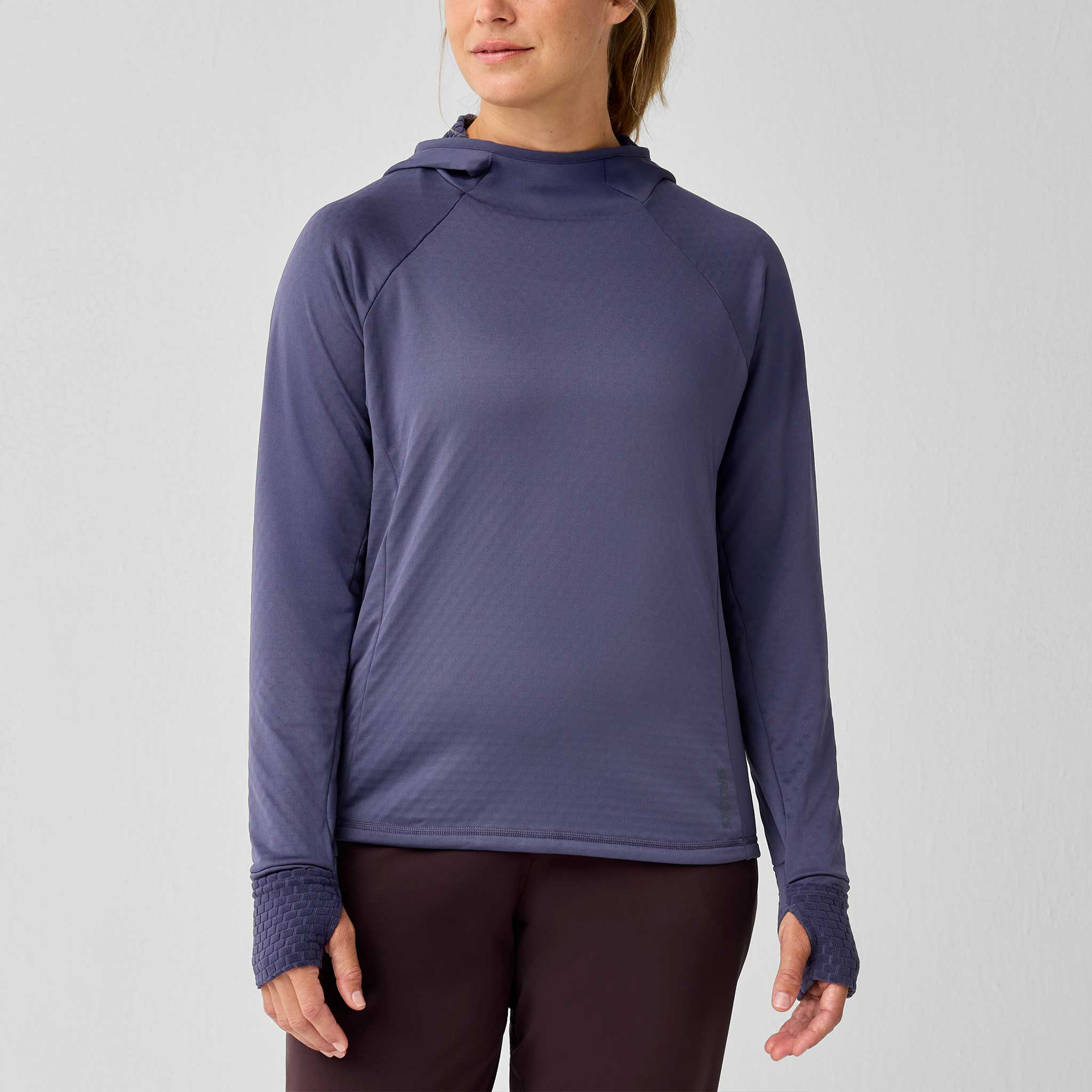 Brooks Momentum Thermal Hoodie Women's Running Apparel Nightfall