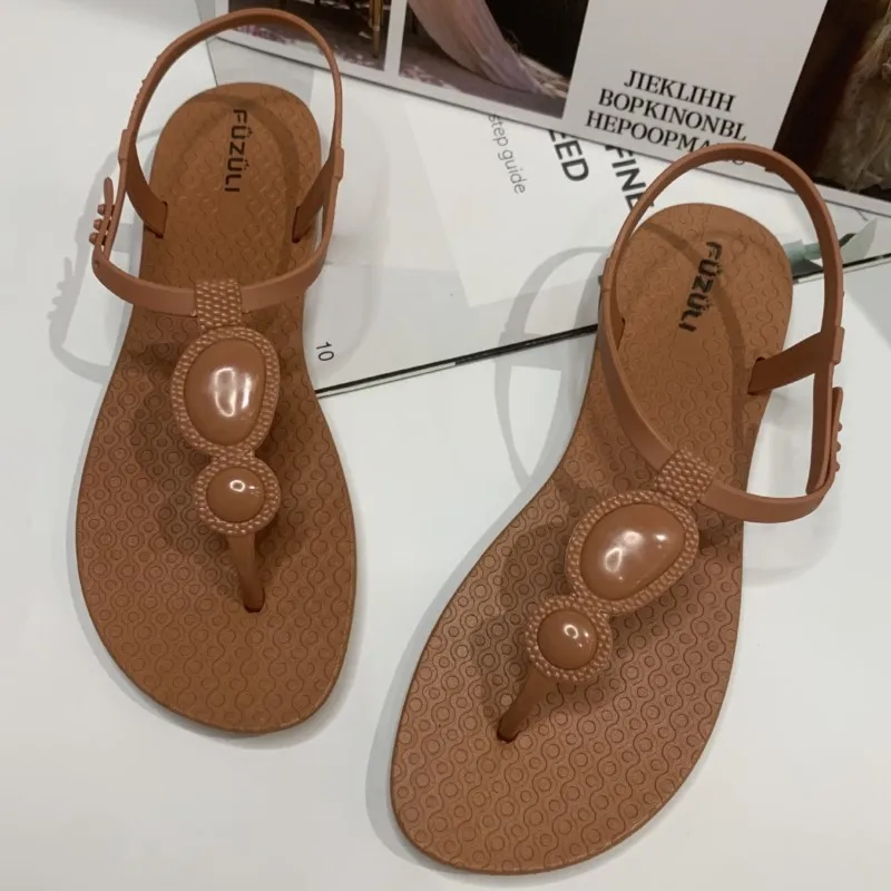 Été femme chaussures sandales plate-forme femmes chaussure décontracté chaussures pour femmes chaussures de marche antidérapantes bout ouvert chaussures femme femmes sandale