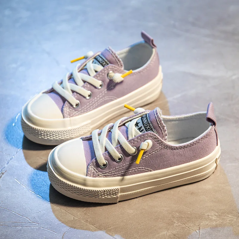 Chaussures en toile rouge pour enfants, chaussures de planche pour enfants, chaussures de gril pour garçons, chaussures de printemps pour enfants