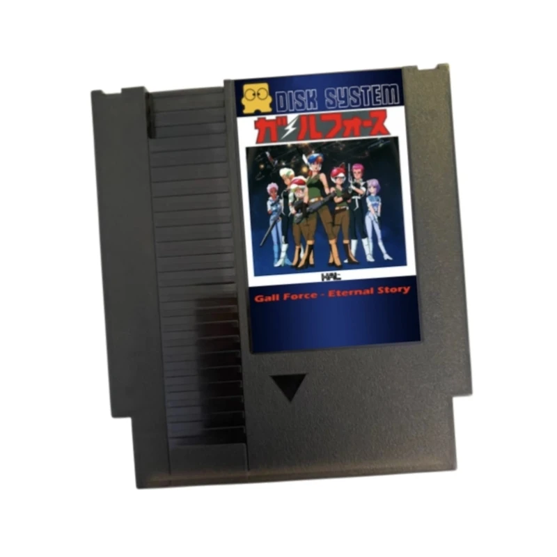 Gall Force ( FDS Emulated ) 60 Pins / 72Pins English / Japanese Game Cartridge for FC / NES Console 8 Bit Video Game Card