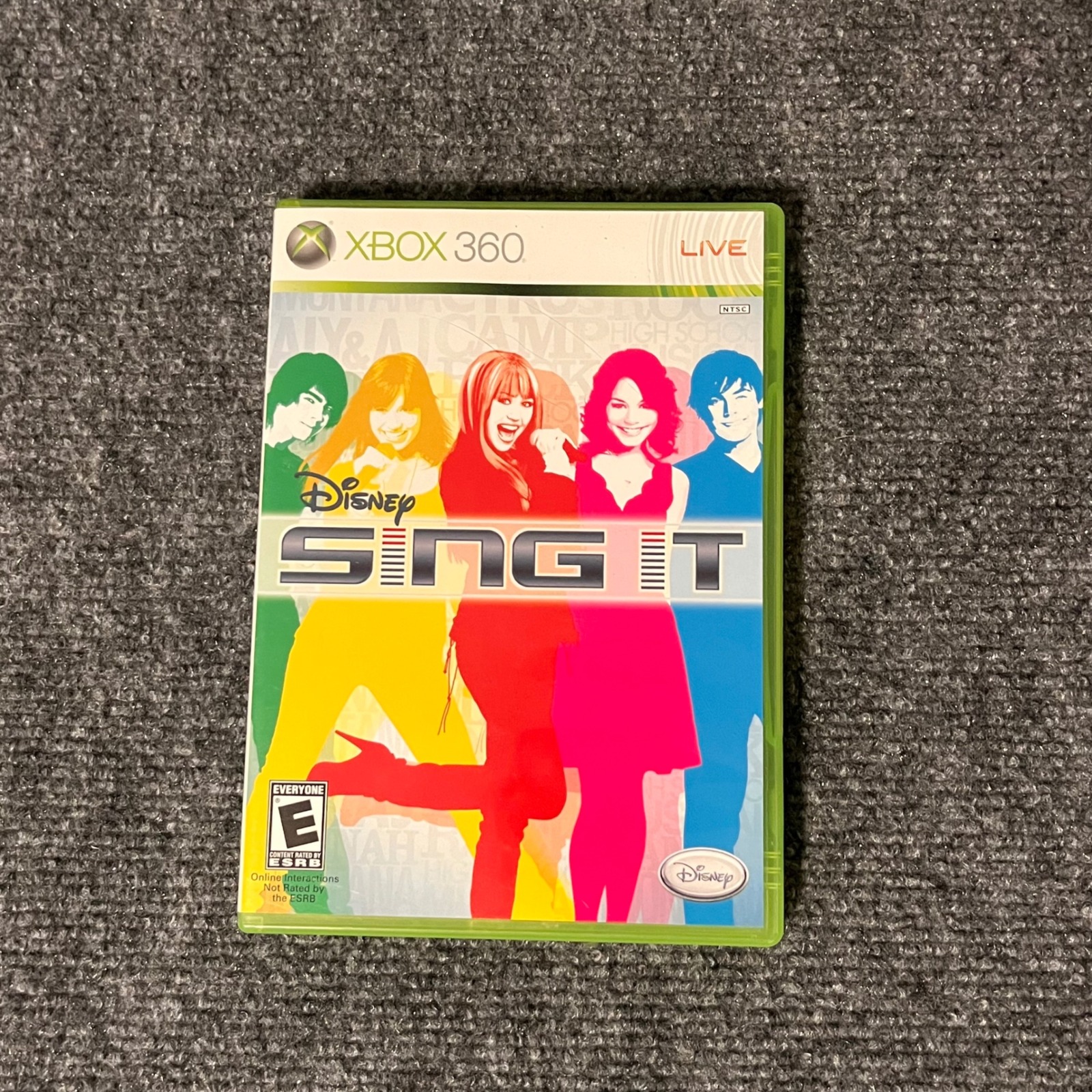 Disney Video Games & Consoles | Disney Sing It Xbox 360 Karaoke Game Hannah Montana High School Musical Ntsc | Color: Green | Size: Os